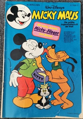 Mickey Mouse Issue 20 - 5/15/1976 Walt Disney's Snippet Club News