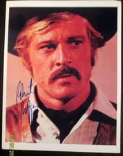 ROBERT REDFORD: ACTOR (BUTCH CASSIDY & SUNDANCE KID) ORIGINAL AUTOGRAPH