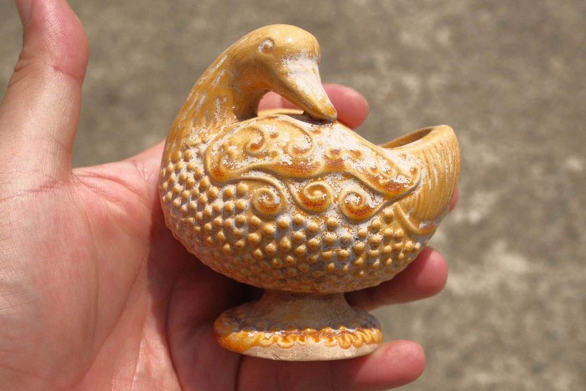 陶瓷黄色亚洲古董| eBay
