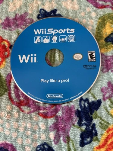 Nintendo Wii Sports tested and working loose