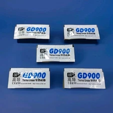 GD900 Thermal Paste Grease Heatsink Compound for Computer CPU GPU - 5 Soft Packs
