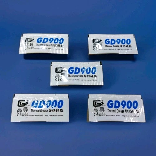 GD900 Thermal Paste Grease Heatsink Compound for Computer CPU GPU - 5 Soft Packs