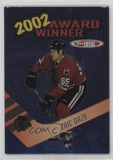 2002-03 Topps Total Award Winners Eric Daze #AW7 c4q