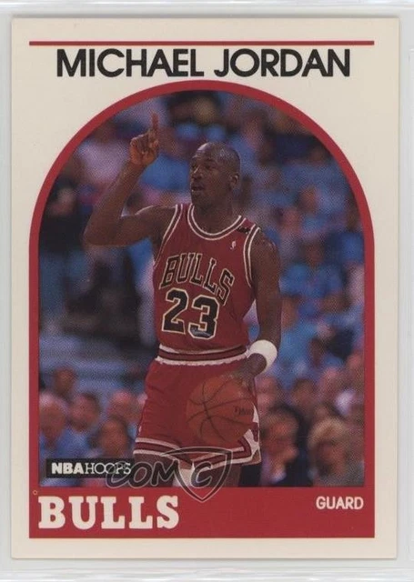1989-90 NBA Hoops Michael Jordan #200 HOF