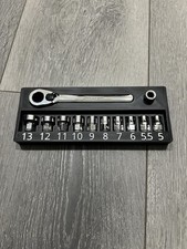 Tray Compatible With Snap On Tool 14 Metric Low-profile Ratchet Socket Set