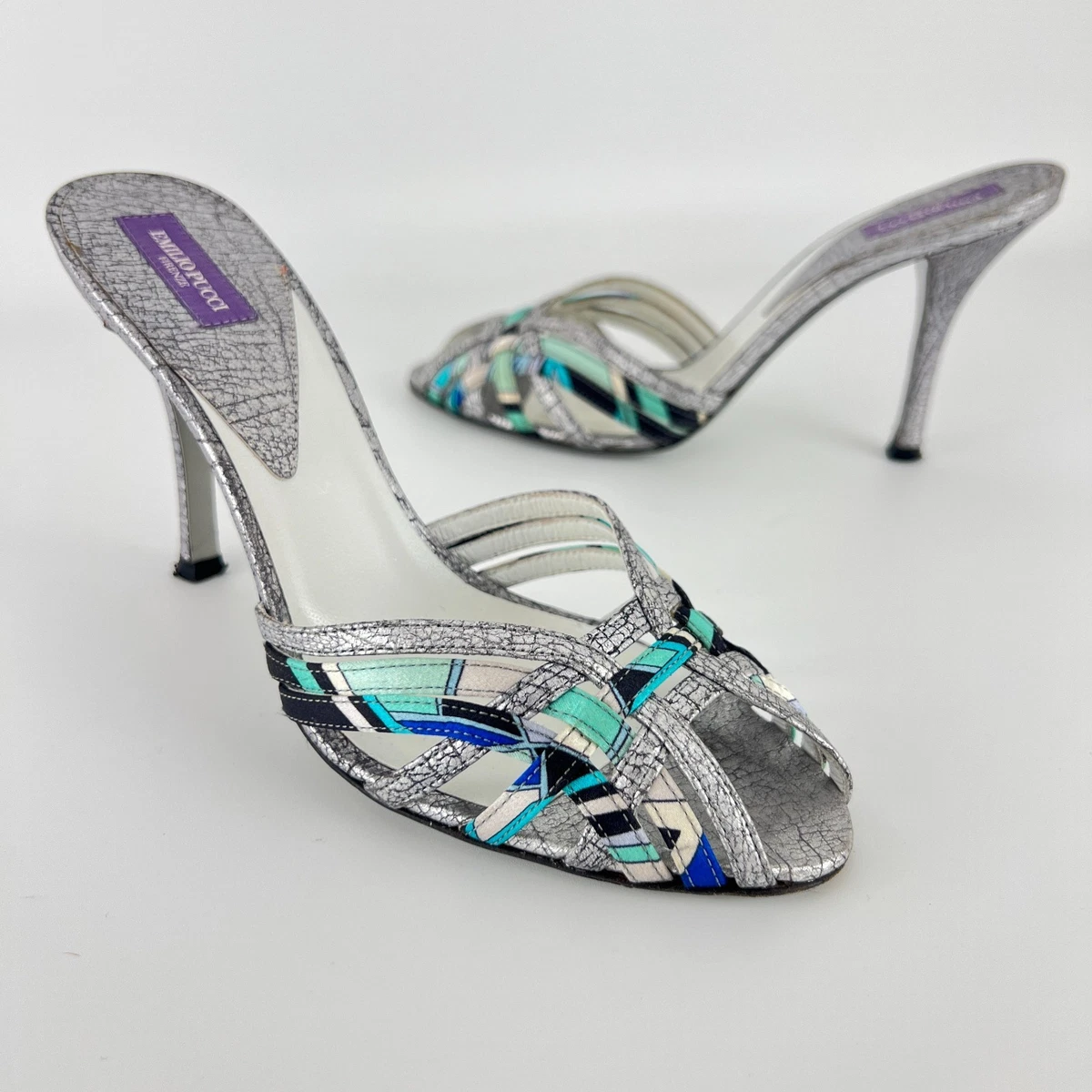 Emilio Pucci High (3-3.9 in) Heel Height Heels for Women for sale