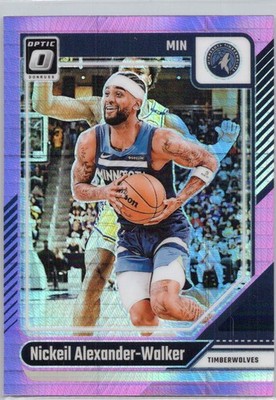 2024-25 Donruss Optic #4 Nickeil Alexander-Walker Hyper Pink