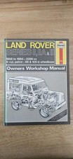 Haynes Land Rover Series II, IIA & III 1958 To 1984 2286cc 4 Cyl petrol