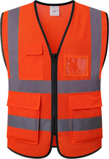 Reflective Safety Vest for Men Women Construction Vest Meet ANSI/ISEA Standard