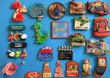Souvenir fridge magnet - Attractions