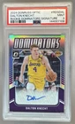7108 Dalton Knecht 2024 Donruss Optic Holo Prizm Dominators RC Auto /99 PSA 9