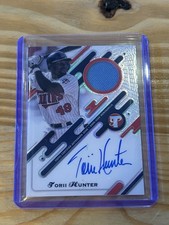 Torii Hunter 2025 Topps Pristine ON CARD Auto Relic #PPAR-TH Sh