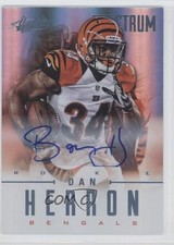 2012 Panini Absolute Rookie Spectrum Platinum 4/25 Daniel Herron Dan Auto b9u