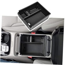 Center Console Organizer Tray Compatible with Hyundai Tucson Limited 2022 Black