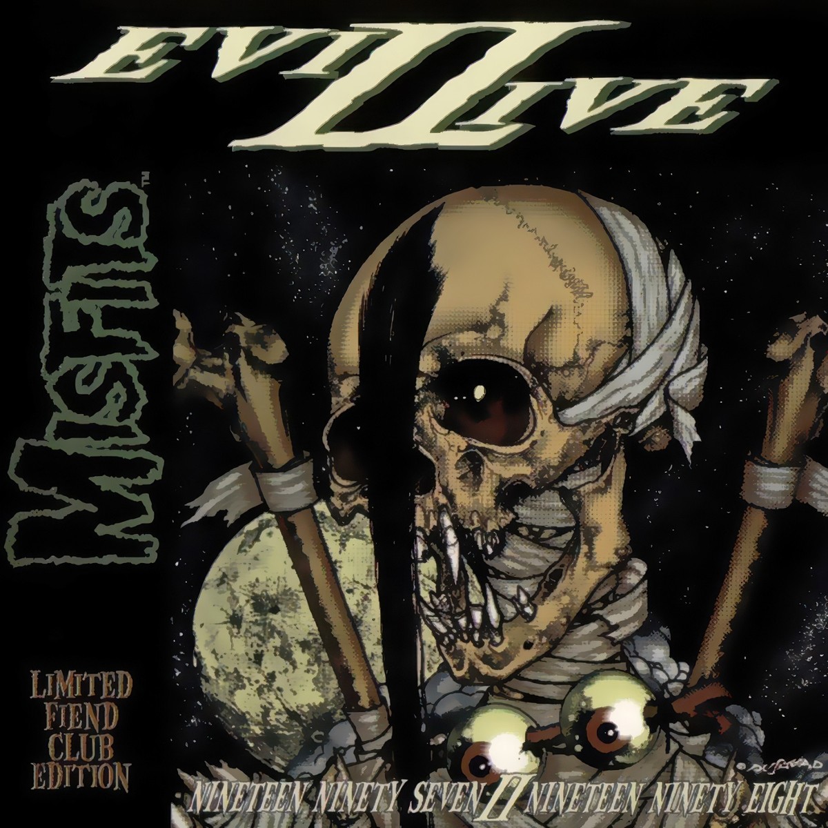Misfits Evilive 2 12x12 Album Cover Replica Poster Gloss Print | eBay