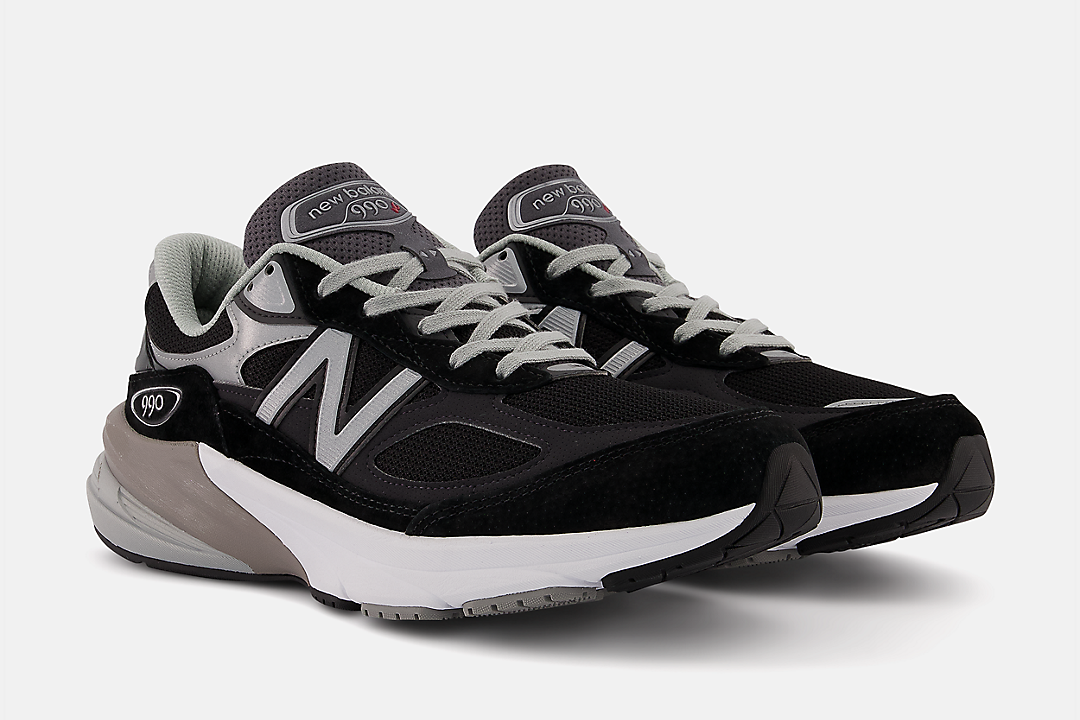 Size 11 - New Balance 990v6 Made in USA Black Silver for sale