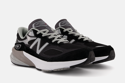 Size 11 - New Balance 990v6 Made in USA Black Silver for sale