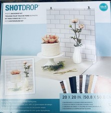 We R Memory Keepers ShotDrop 20x20 Inches 12 Sheets Assorted Colors NEW Sealed