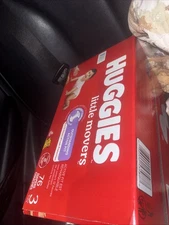 Huggies Little Movers Diapers, Size 3, 76 Count