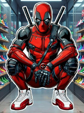 Marvel Comics Deadpool 6" High Quality Vinyl Sticker