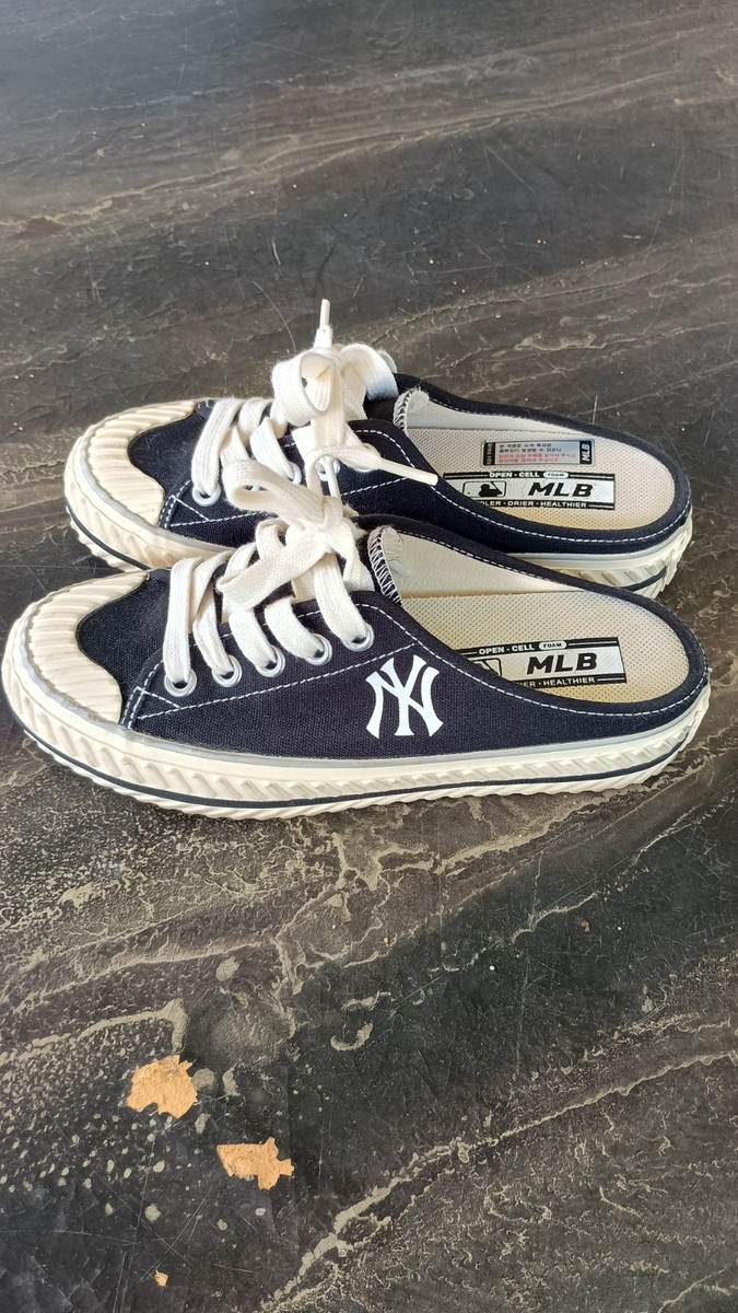 MLB Shoes Play Ball Origin Mule New York Yankees Black Size