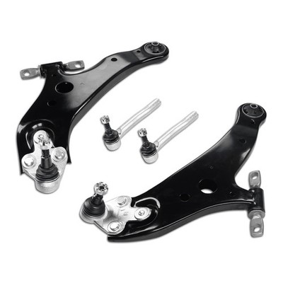 6pc Front Lower Control Arm Outer Tie Rod for 2008-2019 Lexus RX350 Toyota Venza