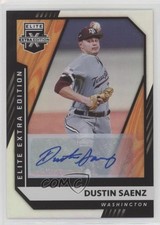 2021 Panini Elite Extra Edition Signatures Dustin Saenz #112 Auto 0t4u