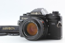  Near MINT Minolta New X-700 Black 35mm Film Camera MD 50mm F1.4 From JAPAN