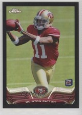2013 Topps Chrome Black Refractor 158/299 Quinton Patton #181 fm0