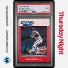 1988 KENNER STARTING LINEUP NOLAN RYAN PSA 9