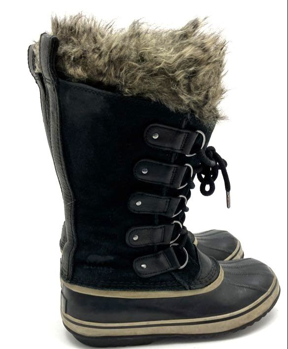 Sorel Black Solid Snow Boot Winter Boot Women 8 - image 1