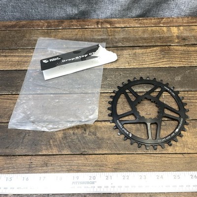 Wolf Tooth Drop-Stop A 34T Chainring SRAM Direct Mount BST SDM Alloy USA 3 Bolt