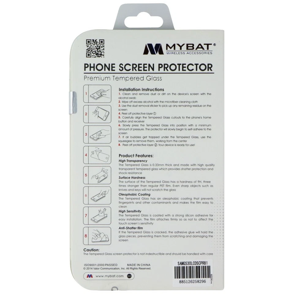 MyBat Screen Protector for Samsung G530 (Galaxy Grand Prime) - Clear - Image 2 of 2