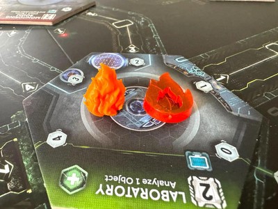 Nemesis Fire Token Upgrade   Set of 12   Compatible Nemesis, Lockdown