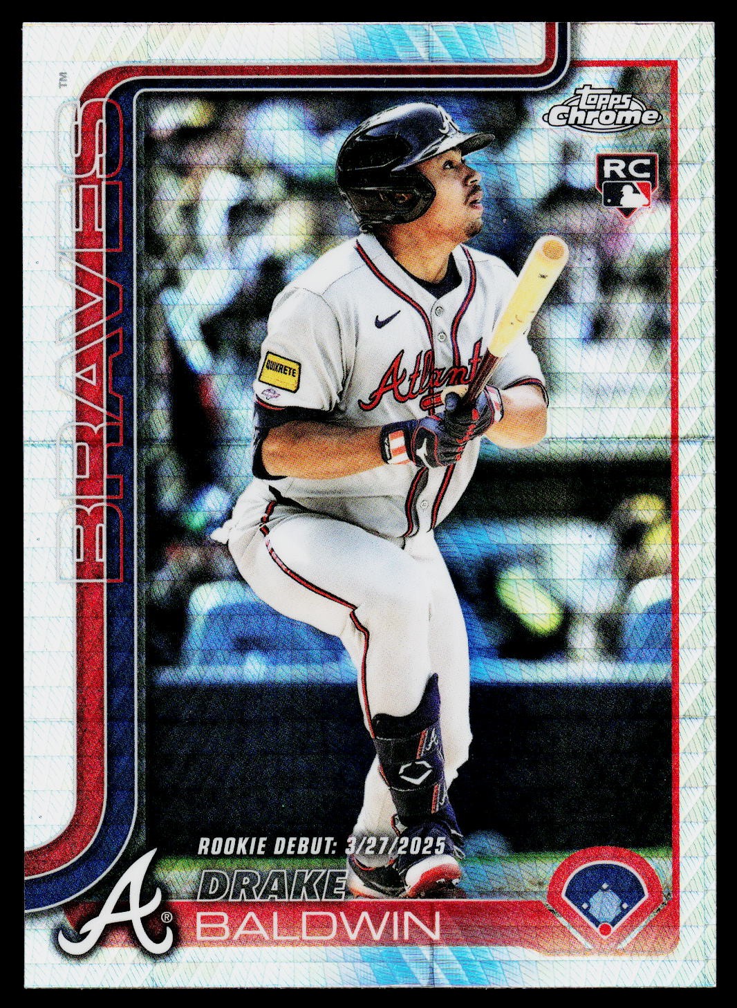 2025 Topps Chrome Update #USC88 Drake Baldwin Prism Refractors