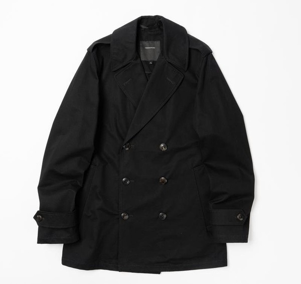 Men Urban Surface Trench Coat Black 36 / S / 44