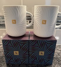 2 New In Box 2025 Nespresso Festive Coffee Mugs Limited Edition