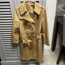 Vintage London Fog Maincoat/trenchcoat Unisex Size 12