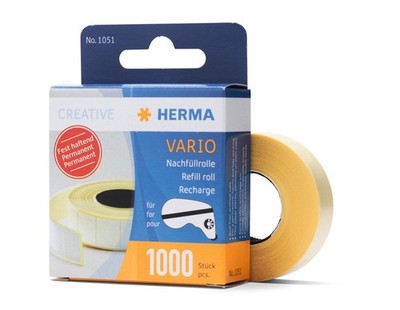 1000 Sheet Permanent Paper Sticker Refill Pack for Crafts Labels USA 12in New US