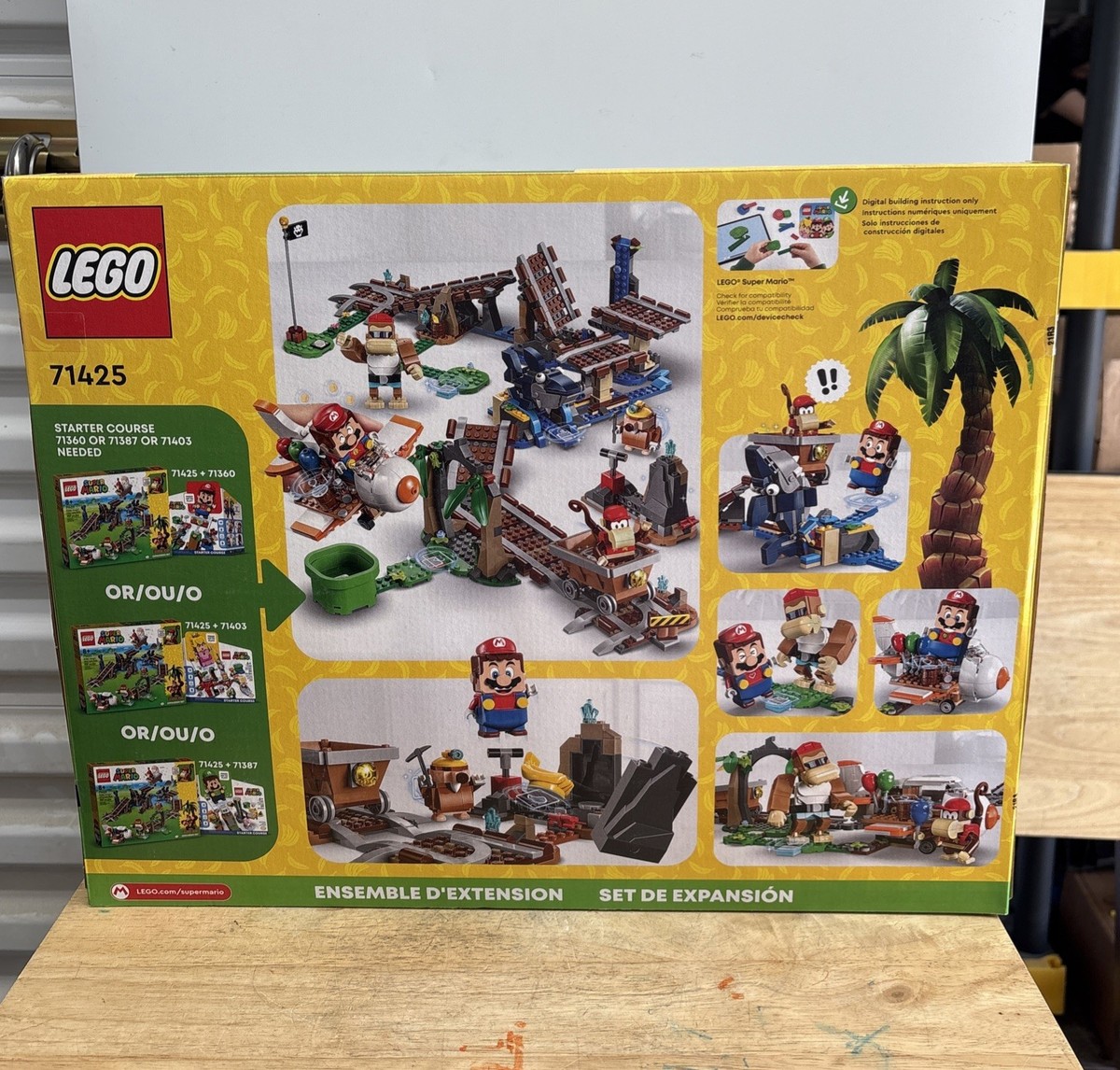LEGO 71425 Super Mario Diddy Kong's Mine Cart Ride - 4 Mini