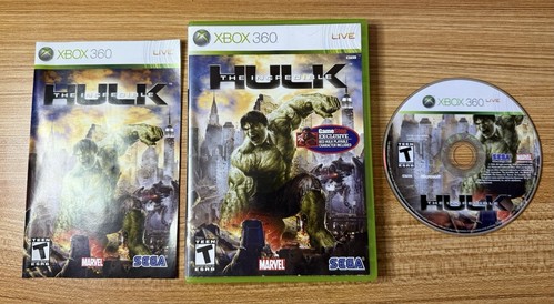 The Incredible Hulk (Microsoft Xbox 360, 2008) GameStop Exclusive Red Hulk CIB - Picture 1 of 4
