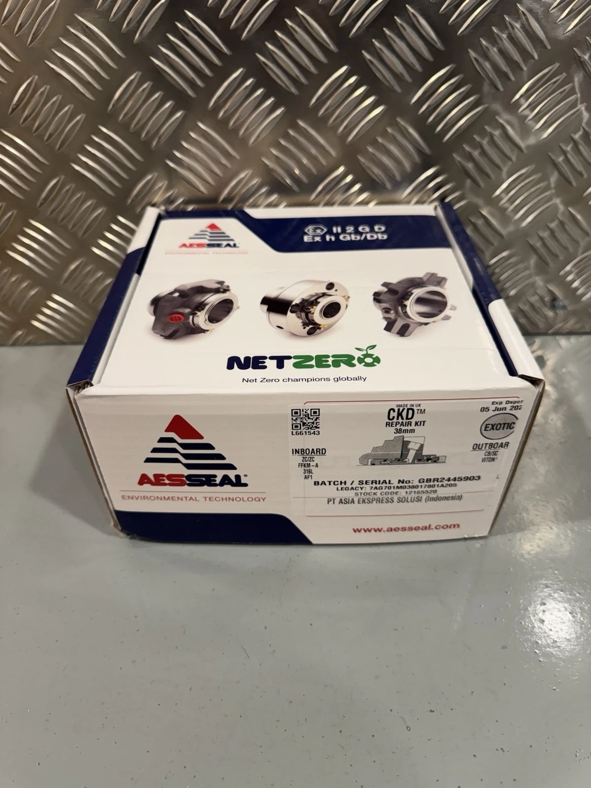 AESSEAL Netzero CKD Repair Kit 38mm 12165520 Brand New