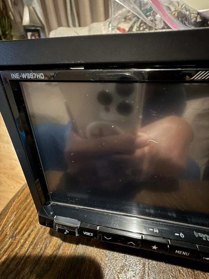 Used Alpine INE-W987HD 2-DIN 7" Digital Multimedia Receiver w/ GPS Navigation - Image 3 of 4