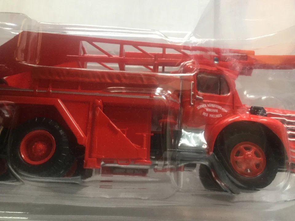 Camion Pompieri Autogru MAGIRUS BERLIET TBO 15. FRANCIA 1959 1/43 die-cast - Immagine 4 di 4
