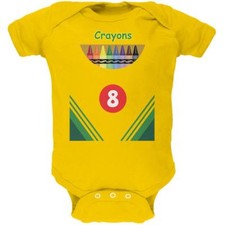 Halloween Crayon Box Costume Soft Baby One Piece