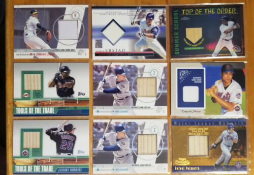 2000-2016 Varios Topps Juego Usado Jersey/Murciélago Parche Reliquias Tú eliges - Imagen 21 de 59