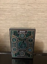 Avengers Playing Cards - Green, Unopened/Sealed