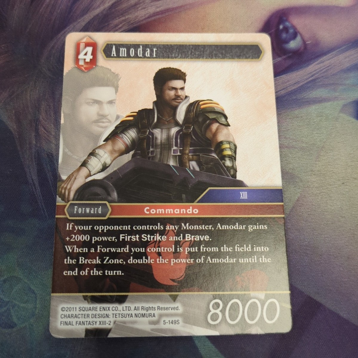 Final Fantasy TCG Opus V LP Amodar 5-149S | eBay