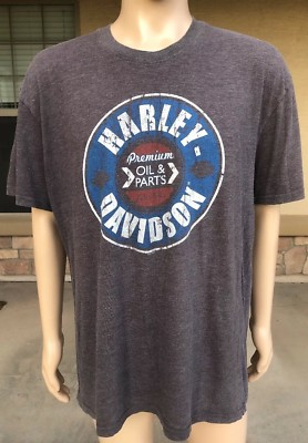 #ad Harley Davidson San Diego California Thin T Shirt Size XL Premium Oil amp; Parts $14.95