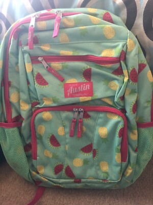Austin Backpack Green Watermelon Pineapple #22.0-5021319001
